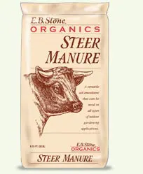 E.B. Stone steer manure