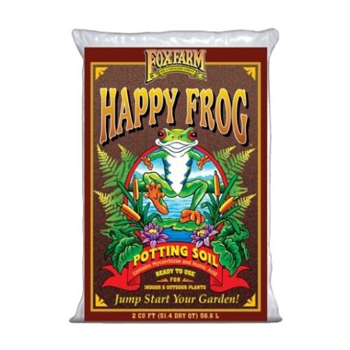 FoxFarm Happy Frog Potting Soil for Organic Gardening