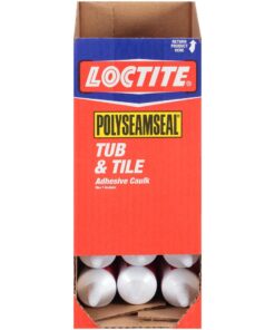 2-Loctite-Polyseamseal-Clear-Acrylic-Latex-Tub-and-Tile-Adhesive-Caulk-at-Payless-Hardware,-Rockery,-and-Nursery