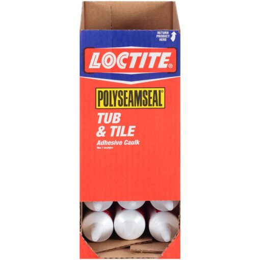 2-Loctite-Polyseamseal-Clear-Acrylic-Latex-Tub-and-Tile-Adhesive-Caulk-at-Payless-Hardware,-Rockery,-and-Nursery