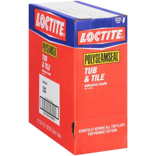 3-Loctite-Polyseamseal-Clear-Acrylic-Latex-Tub-and-Tile-Adhesive-Caulk-at-Payless-Hardware,-Rockery,-and-Nursery