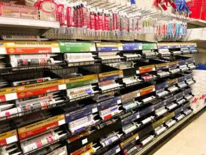 Sealant Caulk Aisle at Payless Hardware
